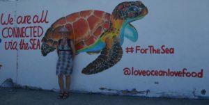 Me at Bondi, nice hat!