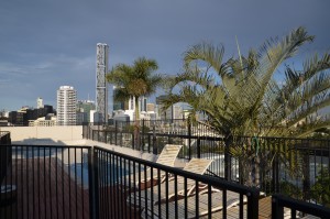 Roof Terrace Pool at YHA