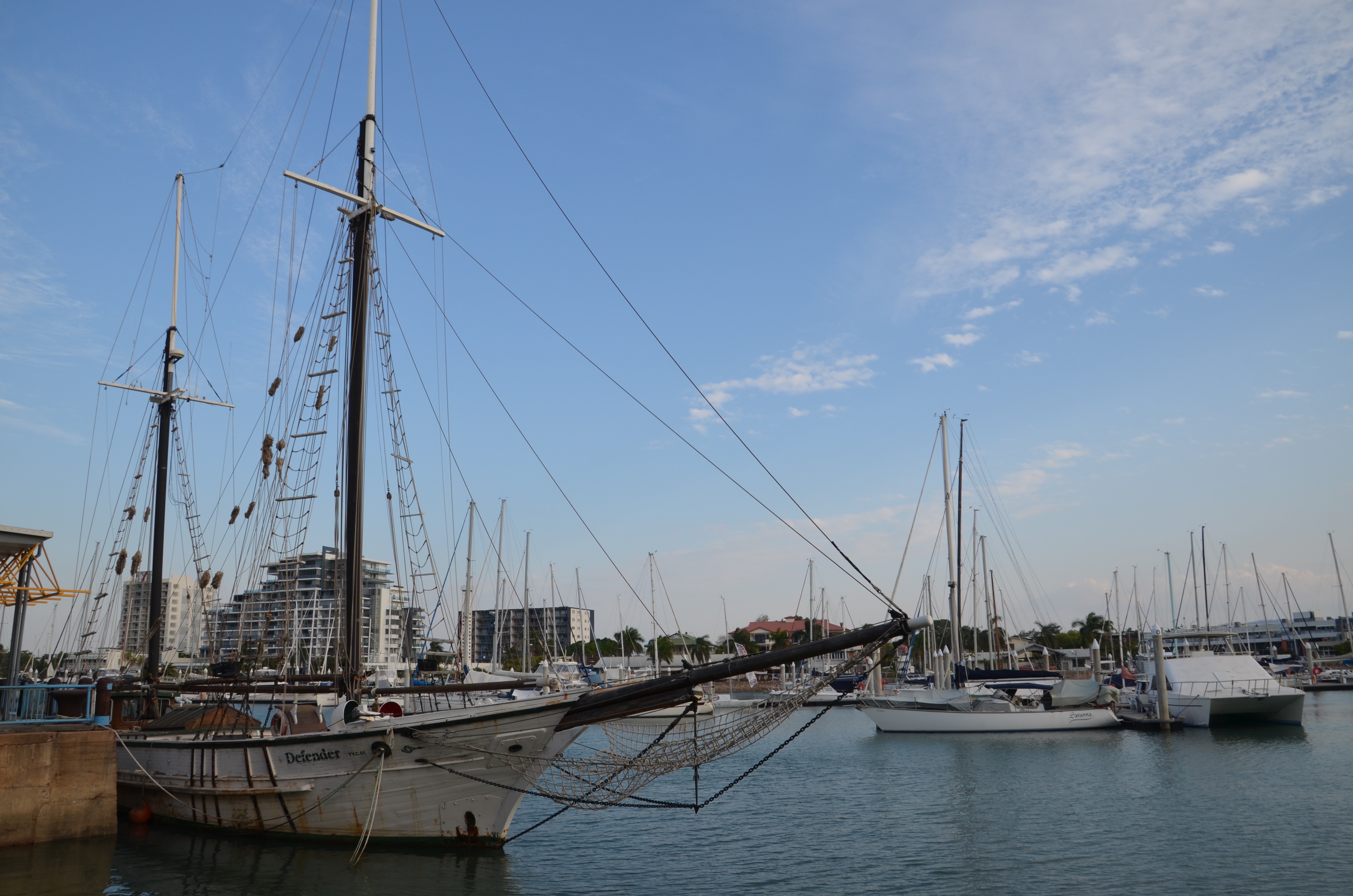 Yachts in Townsville Harbour