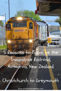 Tranzalpine Railroad, Aotearoa, New Zealand Christchurch to Greymouth