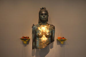 Damien Hirst - Gold painted sculpture