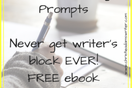 Creative Writing Prompts - Never get writer's block EVER! FREE ebook download!