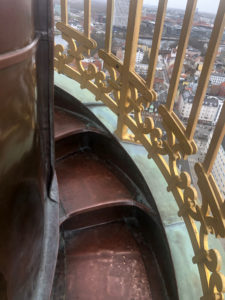 Church of Our Saviour Tower steps