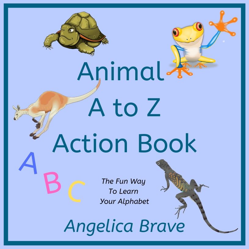 Children's Animal A to Z Action Book Cover