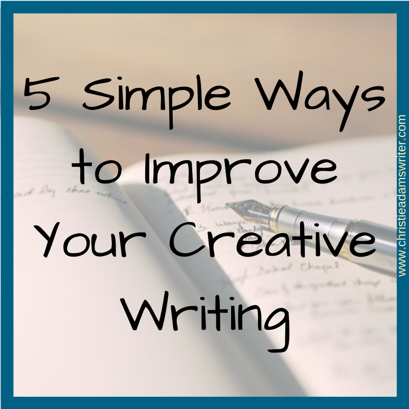 how to improve on creative writing