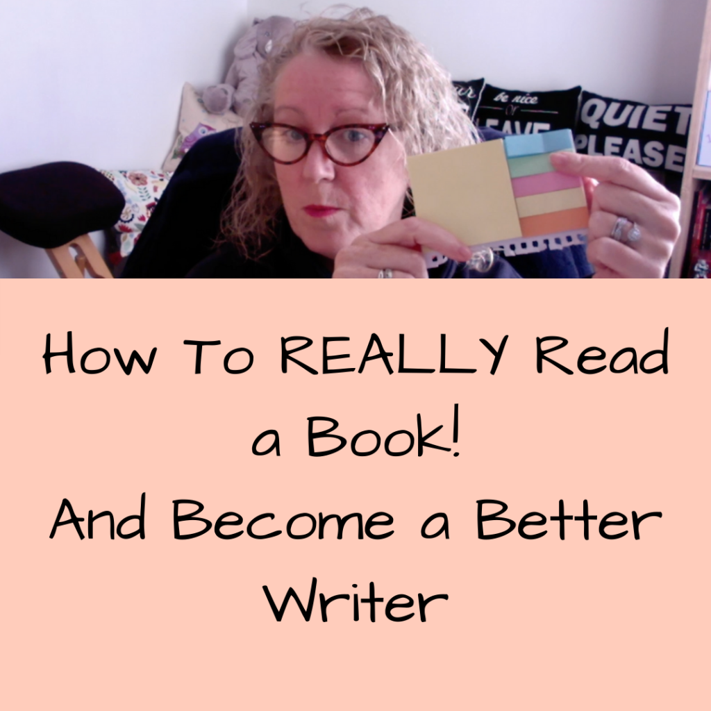 You can learn so much about writing, just by reading a book in a different way!