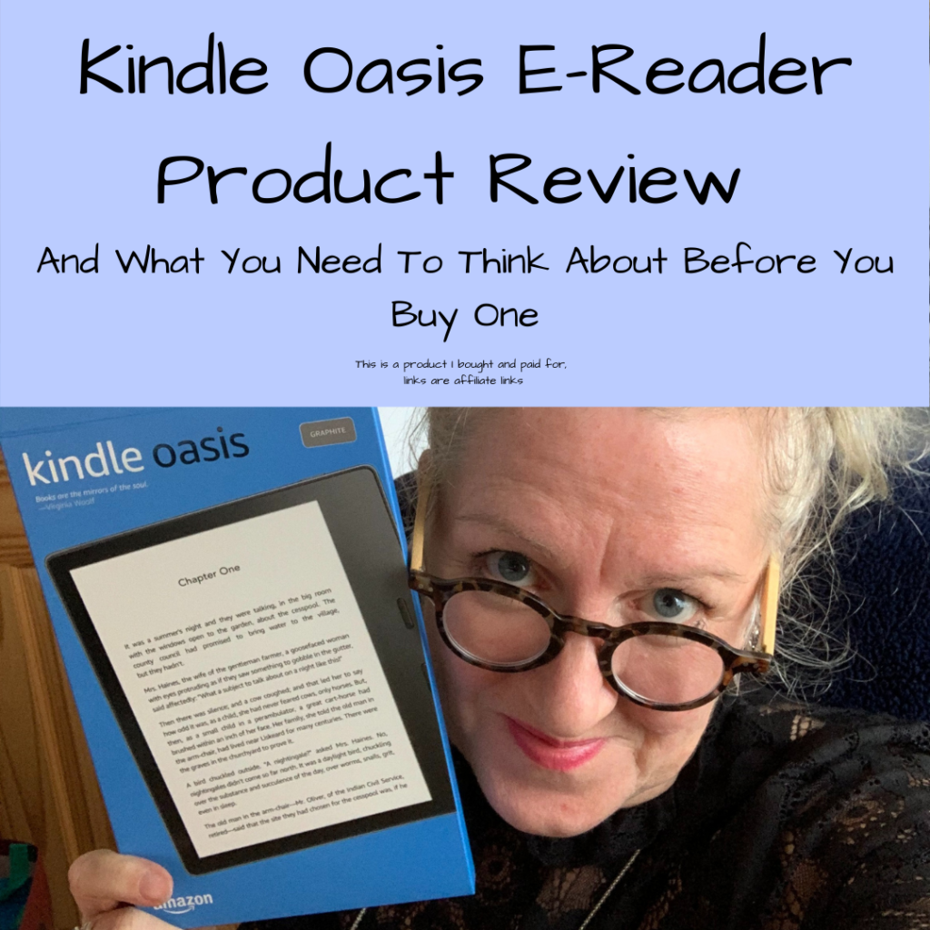 Oasis Ireader Kindle Oasis E-Reader Product Review - Christie Adams