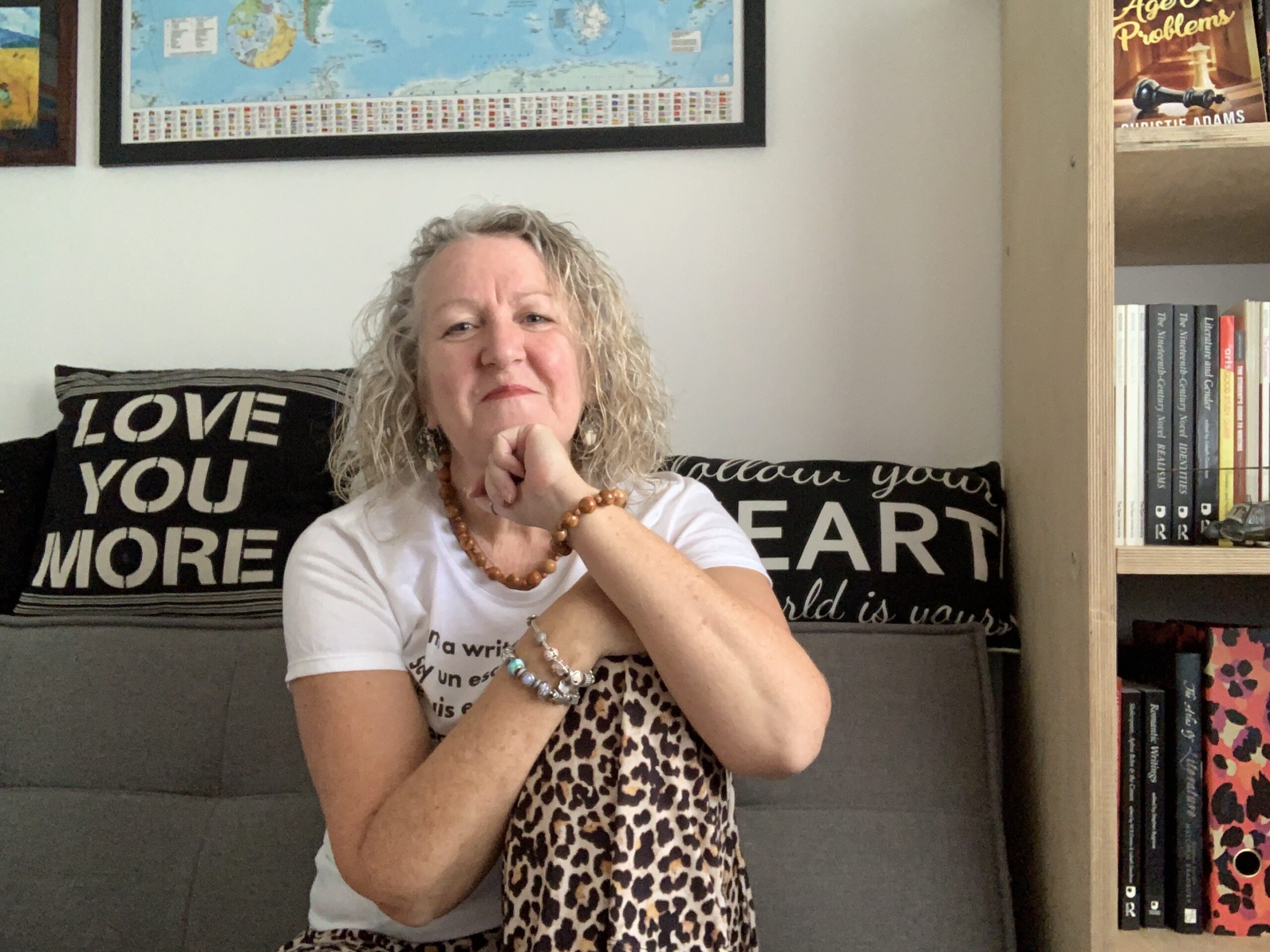 Christie Adams in her office