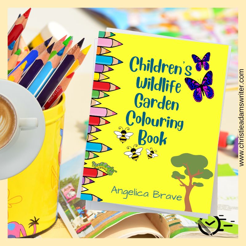 Wildlife Garden Colouring Book book cover