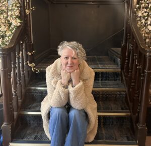 Christie Adams On Stairs Feb 2025